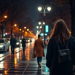 Walking Alone at Night