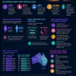 Australia Night Safety Statistics InfoGraphic