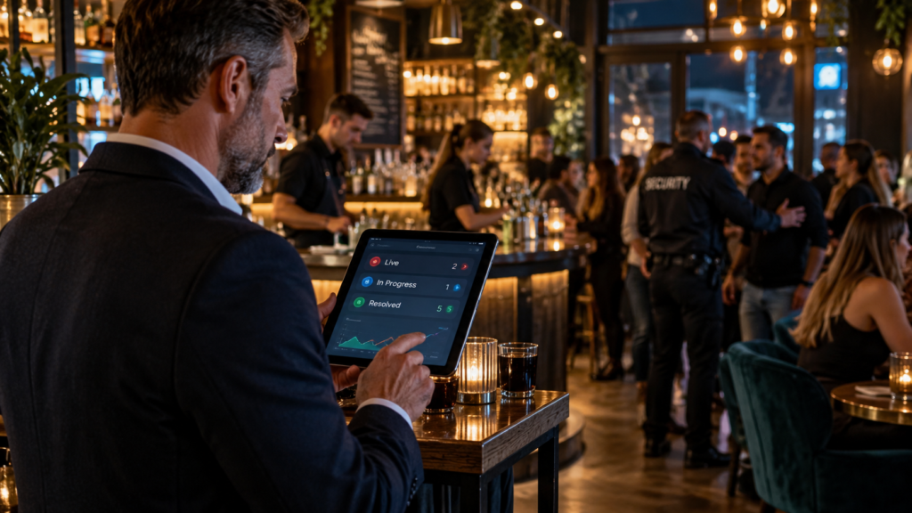 Nightlife Venue Monitoring Dashboard - Pub Incident Reporting