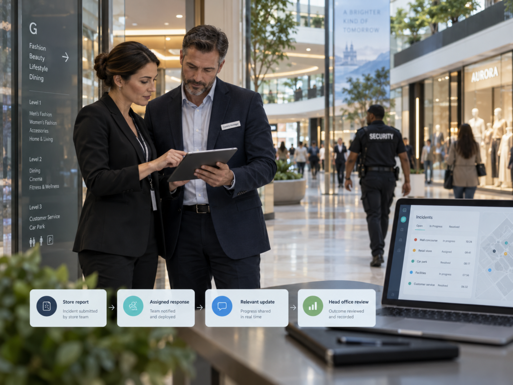 Retail Incident Management Software - Retail Incident Reporting for Multi-site incident management WORKFLOW